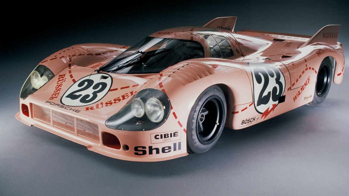 Pink Pig 1/64 car model